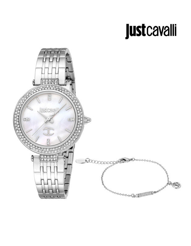 JUST CAVALLI Ladies Watch with Bracelet